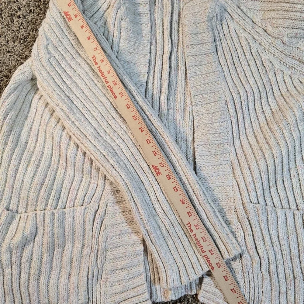 Women Free People Blossom Open Front Cardigan Size Large Chunky